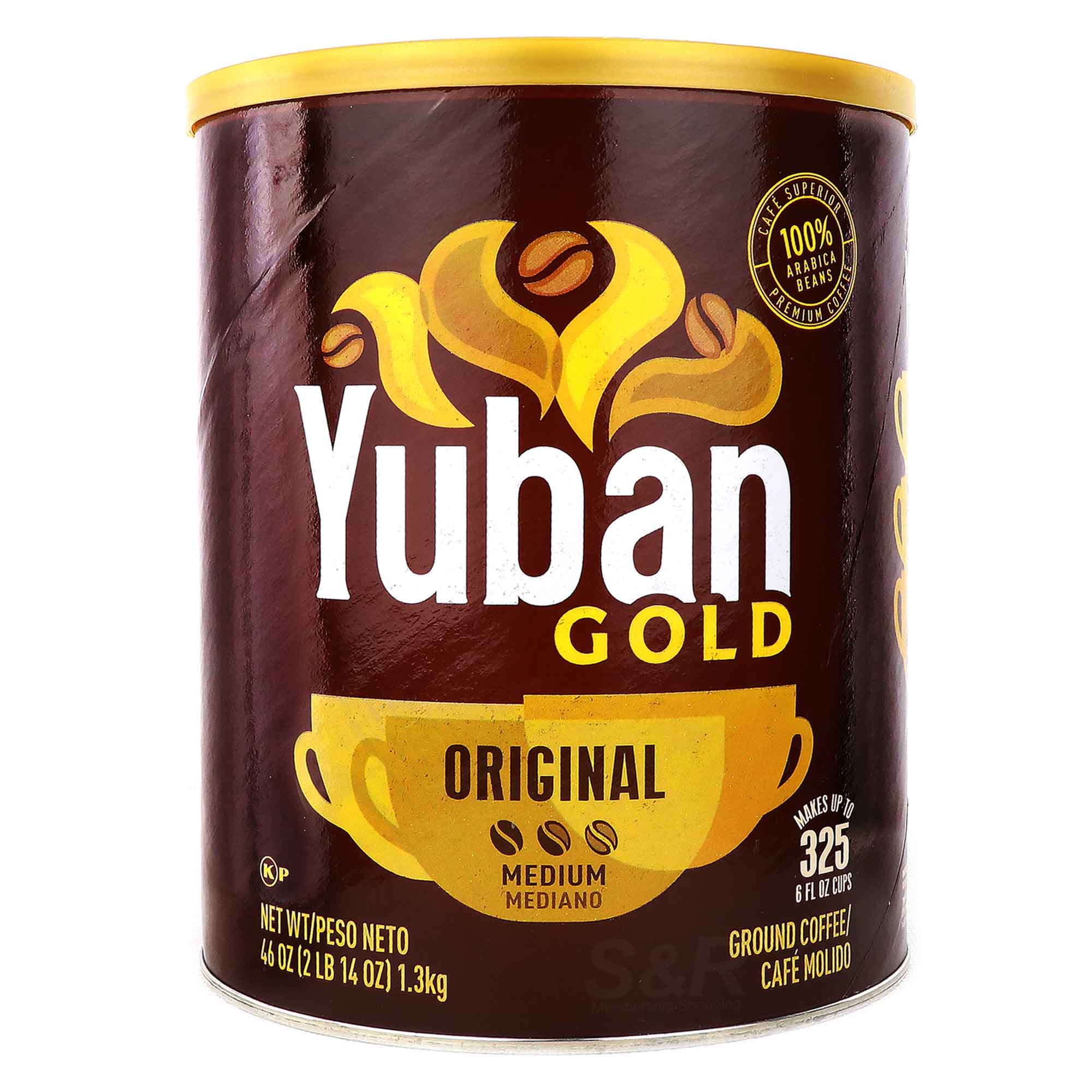 Yuban Gold Original Medium Roast Ground Coffee 1.3kg